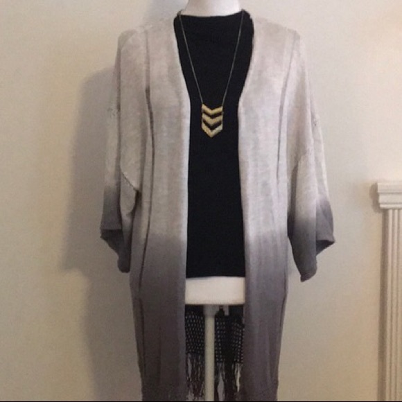 Francesca's Collections Sweaters - Ombré boho cardigan